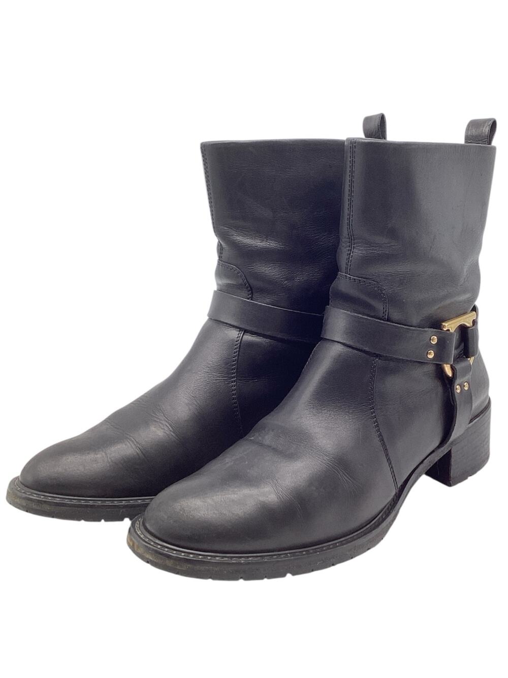 Salvatore Ferragamo Booties Women’s Size 9 Soft Leather in Black